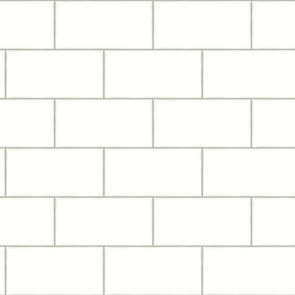 Wallpaper Subway Tile Farmhouse
